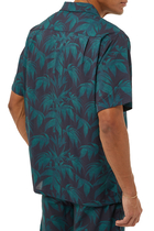 Byron Tropical Print Pyjama Shirt